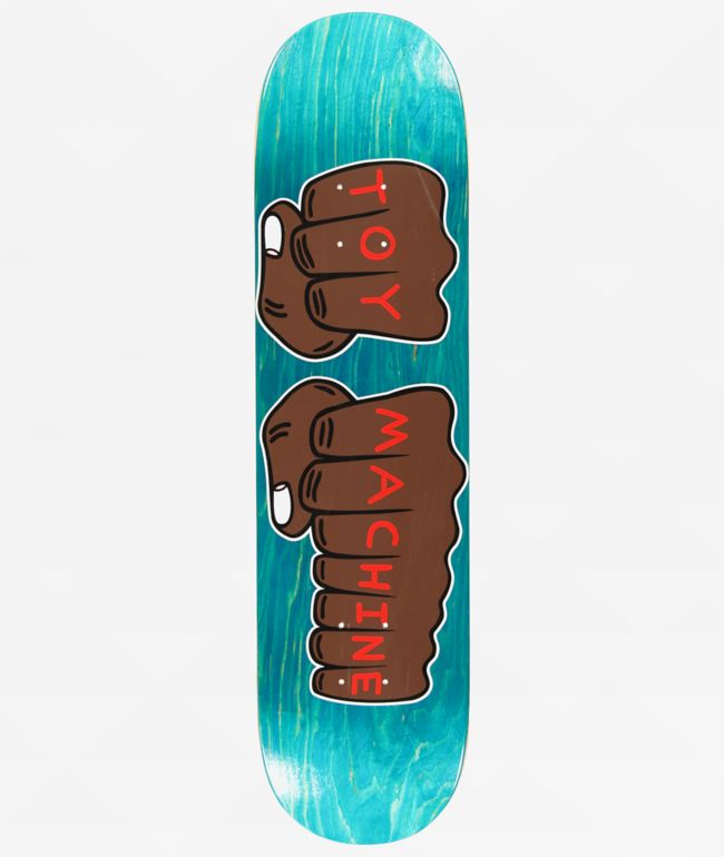 Toy Machine Fists 8.0" Skateboard Deck - Toy Machine