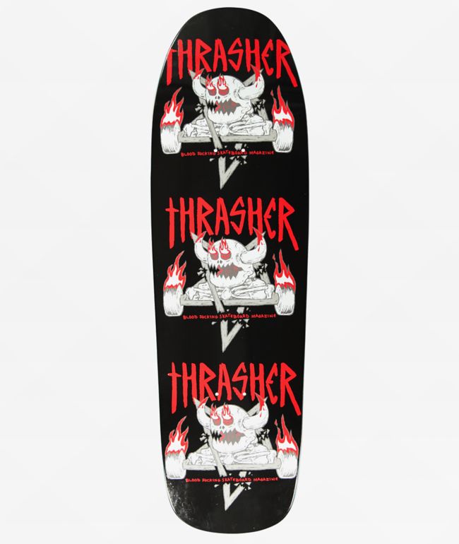 Toy Machine x Thrasher Monster Gram 9.5" Skateboard Deck - Toy Machine