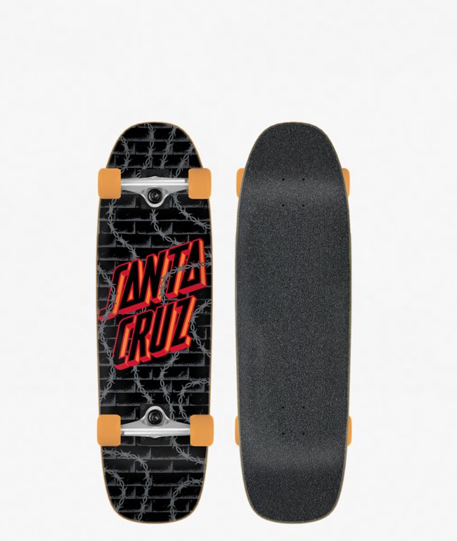 Santa Cruz Loco Dot Barbed Street Cruiser 8.4" Skateboard Complete - Santa Cruz Skate