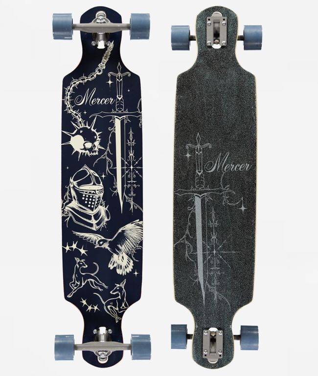Mercer Memento Mori II 40" Drop Through Longboard Complete - Mercer