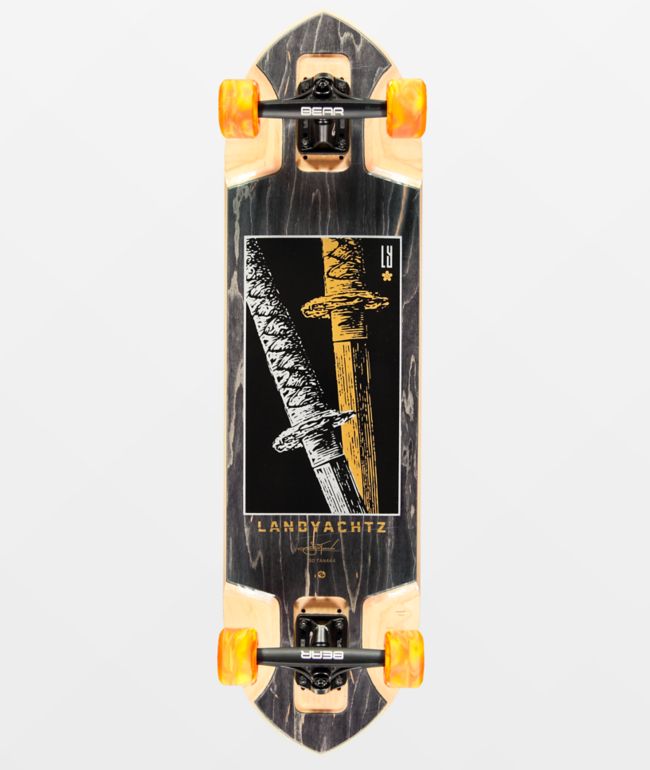 Landyachtz Katana Twin 34" Cruiser Skateboard Complete - Landyachtz