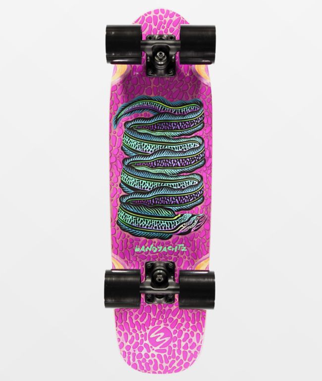 Landyachtz Dinghy Classic Fender Moray Eel 28.5" Cruiser Skateboard Complete - Landyachtz