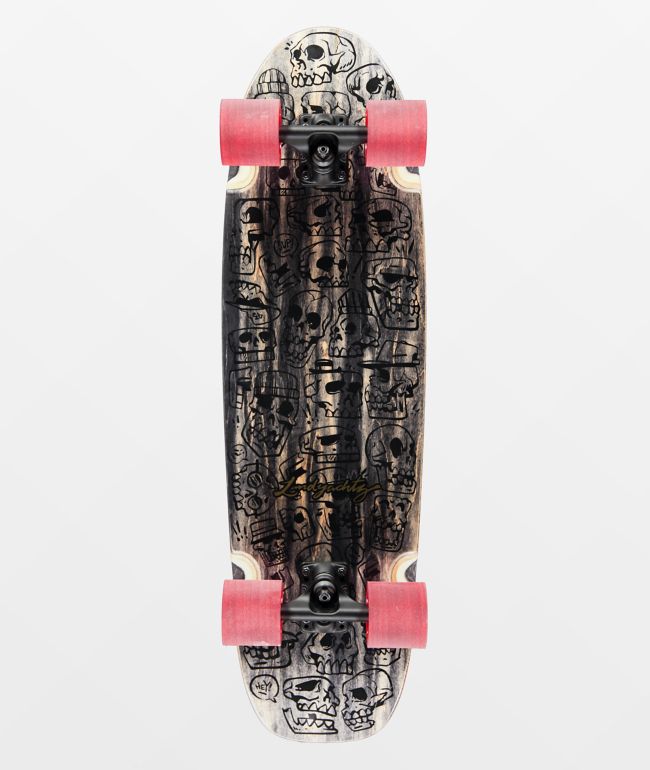 Landyachtz Schooner Skull Jam 33.6" Cruiser Complete - Landyachtz