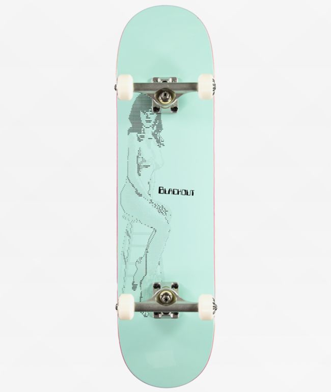 Blackout ASCII 8.0" Skateboard Complete - Blackout Skateboards