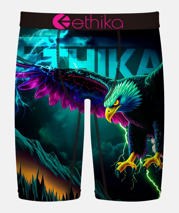 Ethika Kids Cry Of The Bolt Boxer Briefs - Ethika
