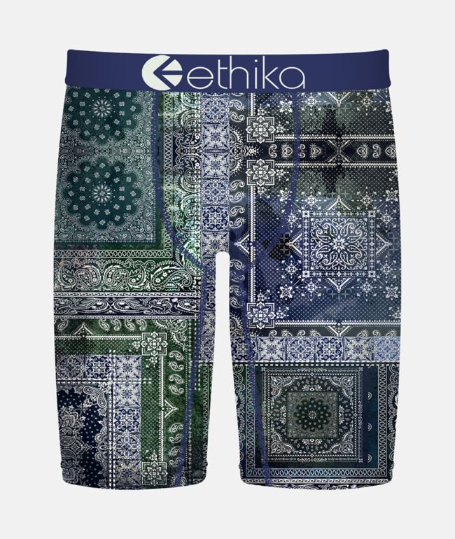 Ethika Kids Indigo Bloom Boxer Briefs - Ethika