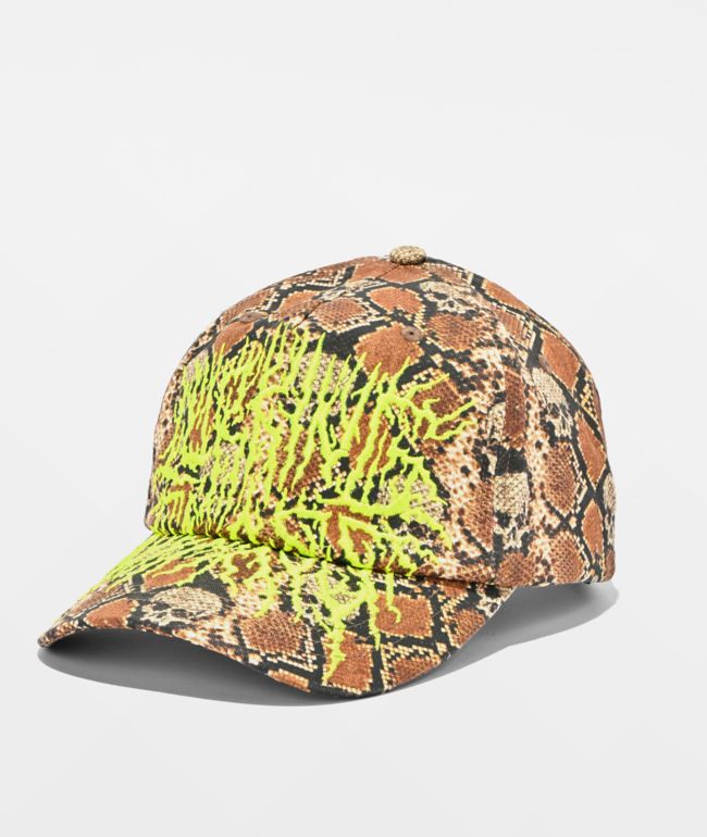 Lurking Class by Sketchy Tank Python Metal Strapback Hat - Lurking Class by Sketchy Tank