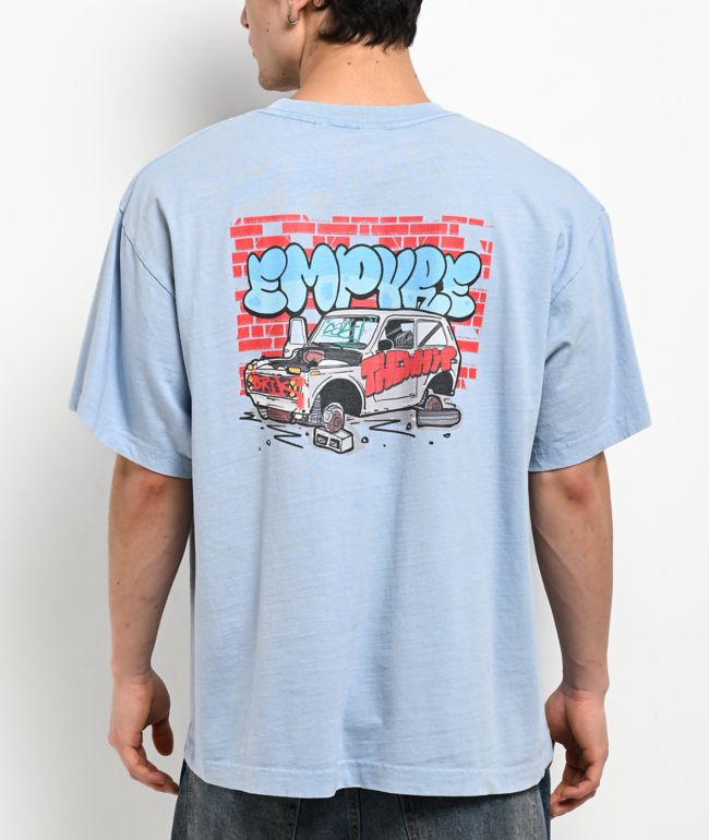 Empyre The Whip Baby Blue Boxy T-Shirt - Empyre