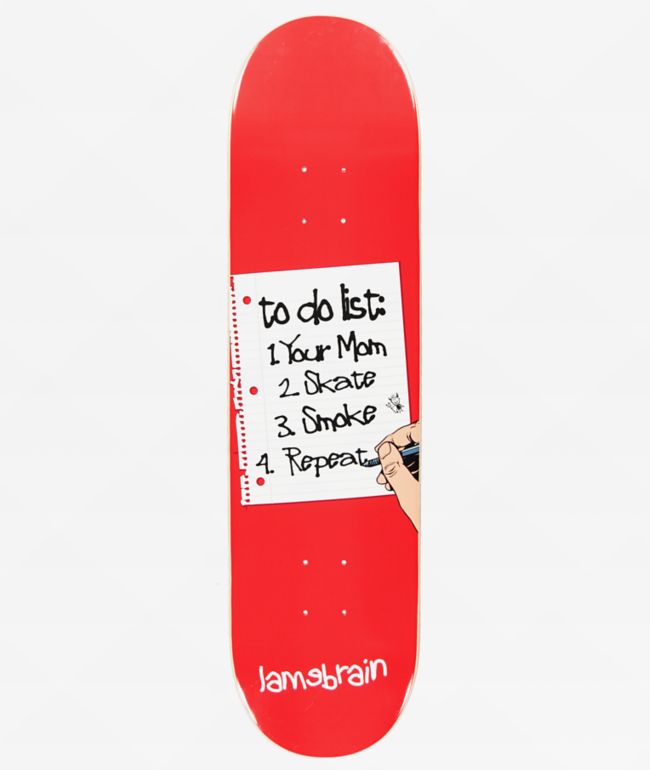 Lamebrain Chores 8.0" Skateboard Deck - Lamebrain Skateboards