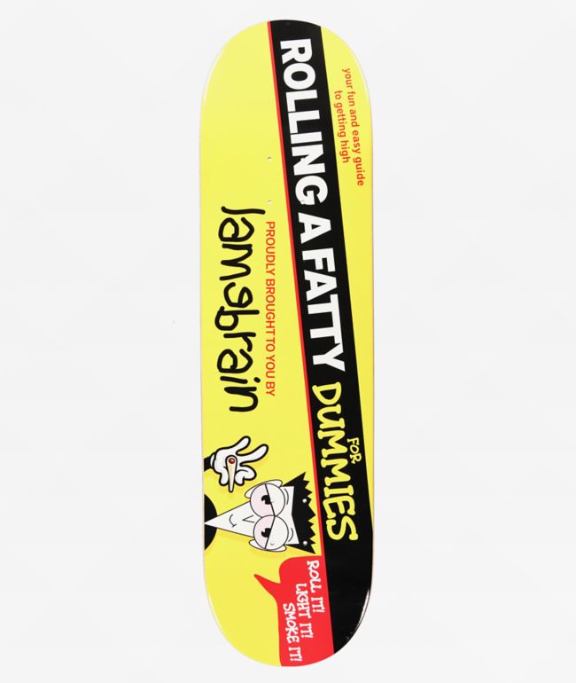 Lamebrain How To 8.5" Skateboard Deck - Lamebrain Skateboards