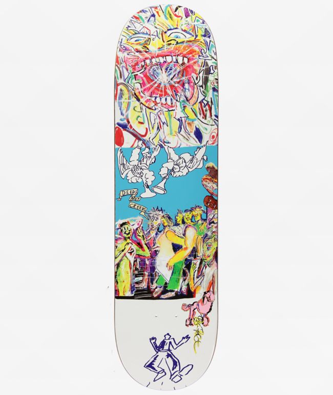 Passport Deeds Not Creeds 8.5" Skateboard Deck - Passport