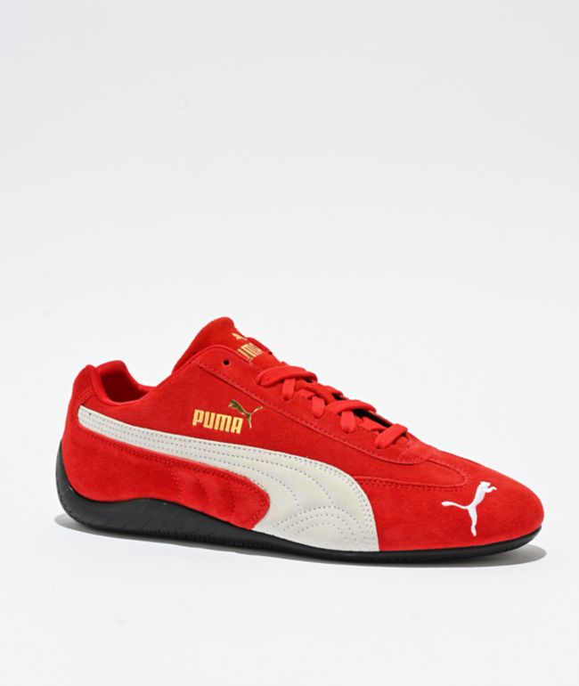 PUMA Men's Speedcat OG For All Time Red & White Shoes - Puma
