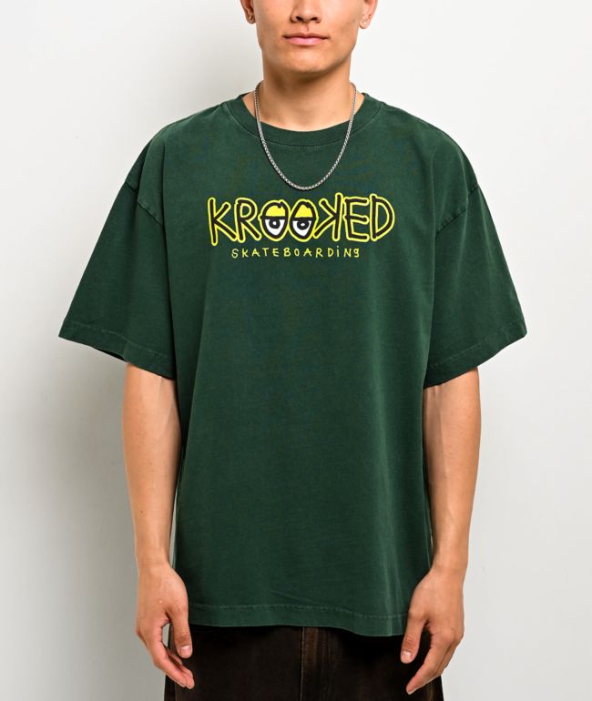 Empyre Tiger Green Stripe Pocket T-Shirt | Zumiez
