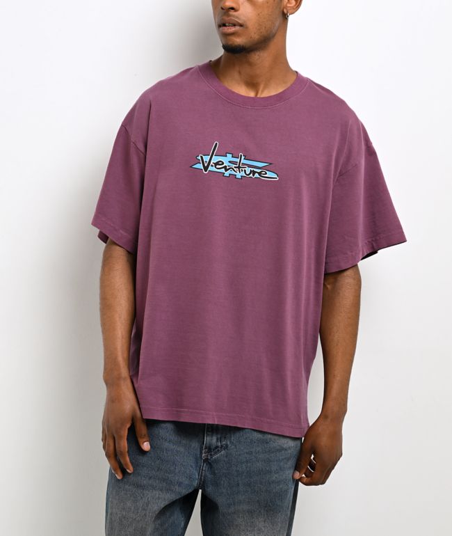 Venture Paid Purple T-Shirt - Venture