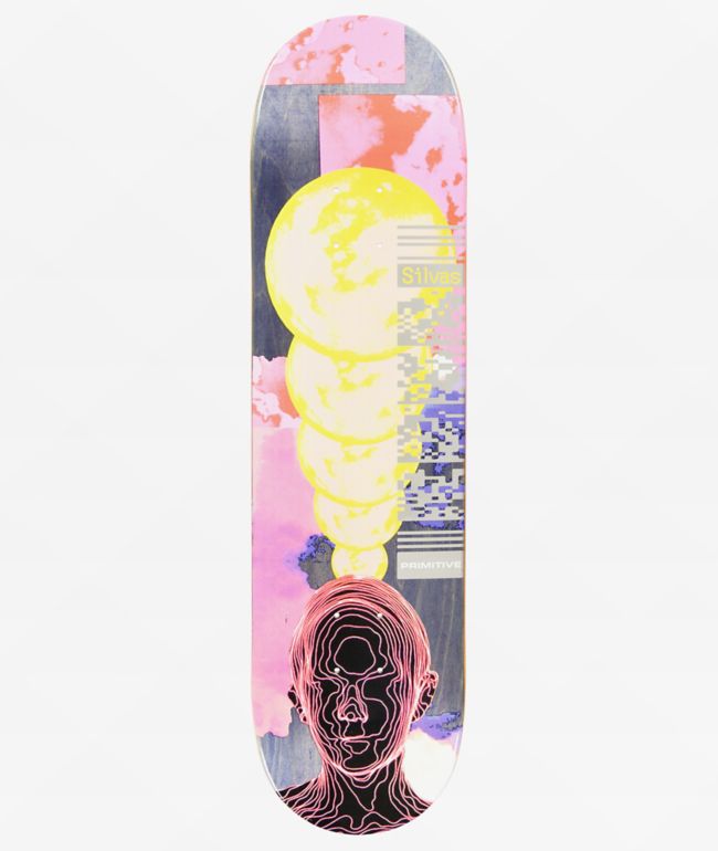 Primitive Silvas Eclipse 8.25" Skateboard Deck - Primitive