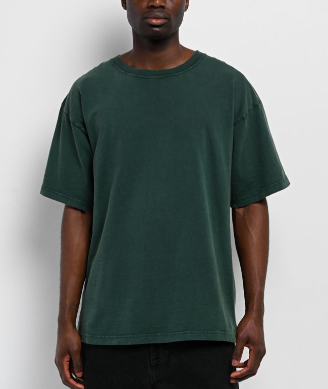 ITA Portal Dark Green Boxy T-Shirt - ITA