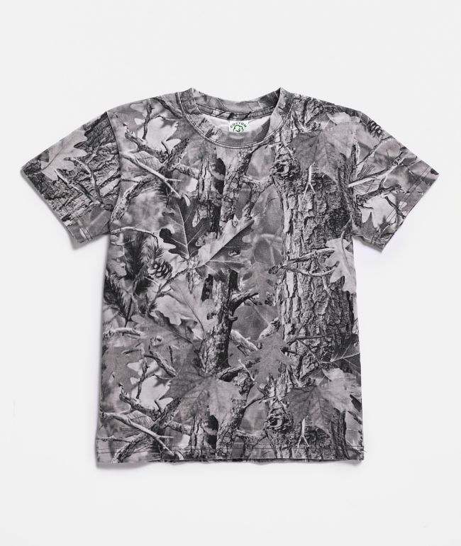 ITA Kids Grey Camo T-Shirt - ITA
