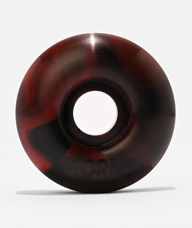 Form Red & Black Swirl 52mm 103a Skateboard Wheels - Form Wheels