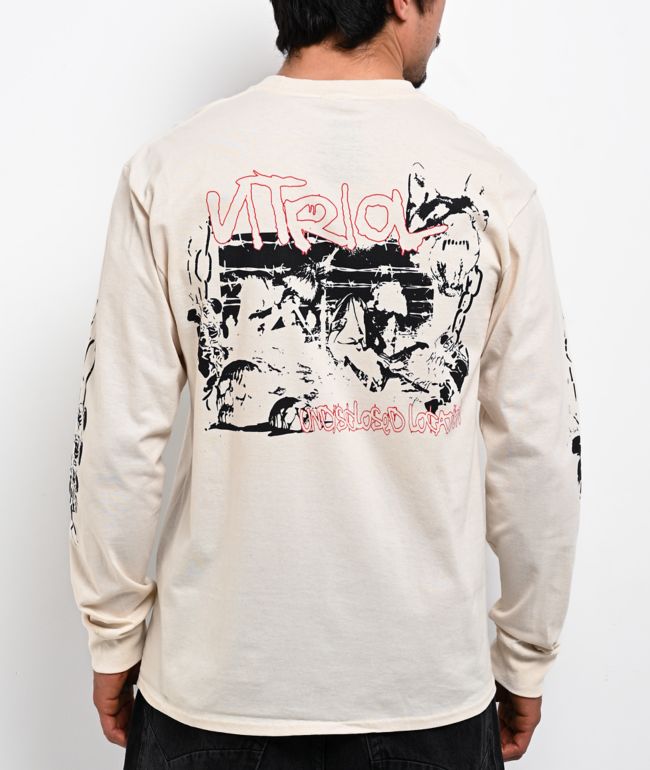 Vitriol Undisclosed Natural Long Sleeve T-Shirt - Vitriol