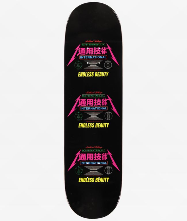 Sci-Fi Fantasy Neoliberal Hellscape 8.5" Skateboard Deck - Sci-fi Fantasy