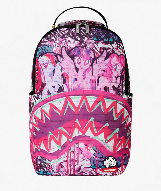 Sprayground x My Little Pony Graffiti Pink Backpack - Sprayground
