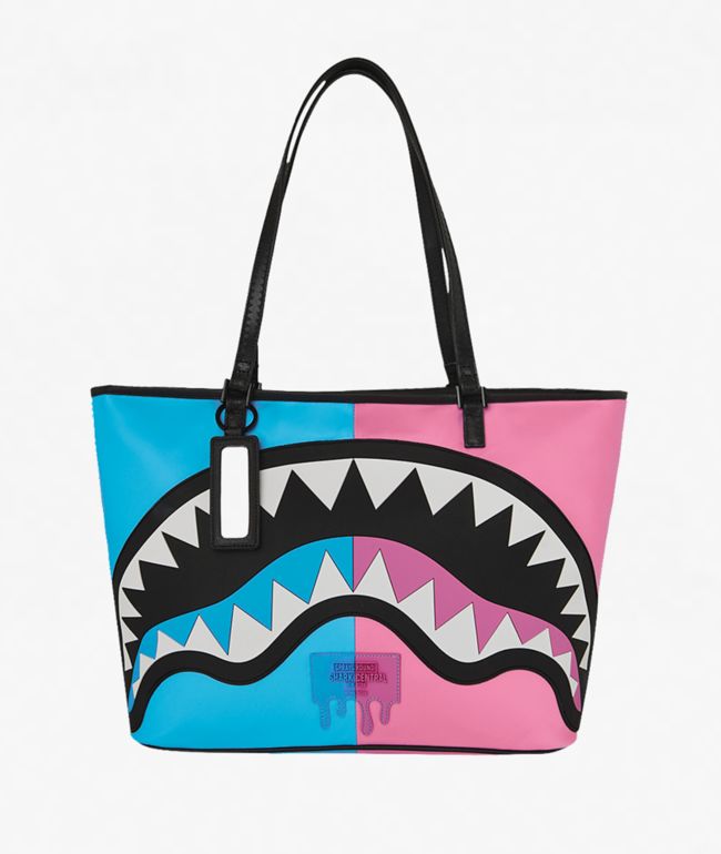 Sprayground Shark Central Cotton Candy Tote Bag - Sprayground