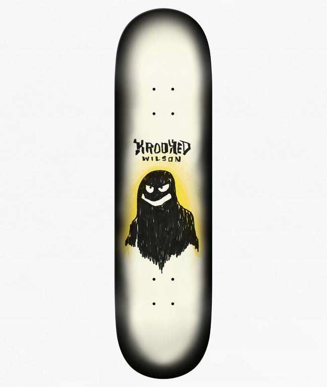 Krooked Wilson Concealed 8.38" Skateboard Deck - Krooked Skateboards