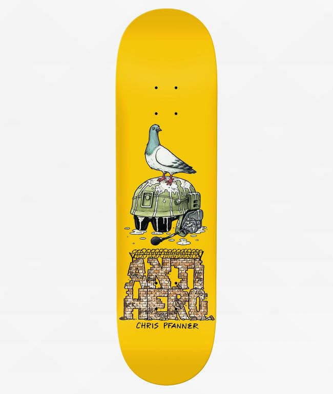 スケートボード ANTIHERO EAT THE RICH DECK Anti-Hero Kanfoush Eat The Rich 8.25