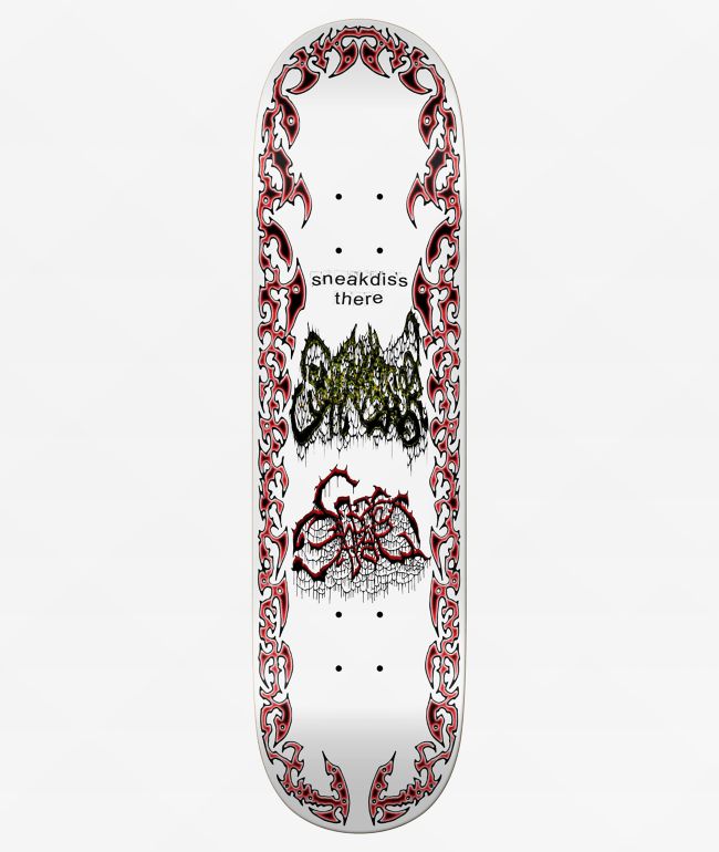 There x Sneakdiss Battle Ship 8.5" Skateboard Deck - THERE Skateboards
