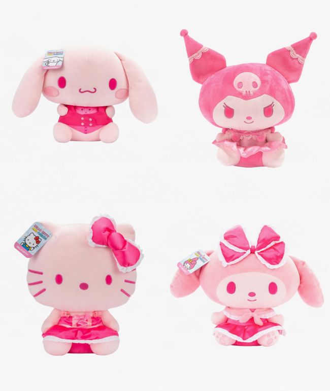 Hello Kitty & Friends Pink Assorted Plush Toy - Hello Kitty And Friends