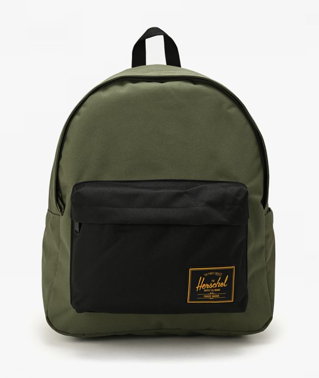 Herschel Supply Co. Western Beetle & Black Canvas Backpack - Herschel Supply