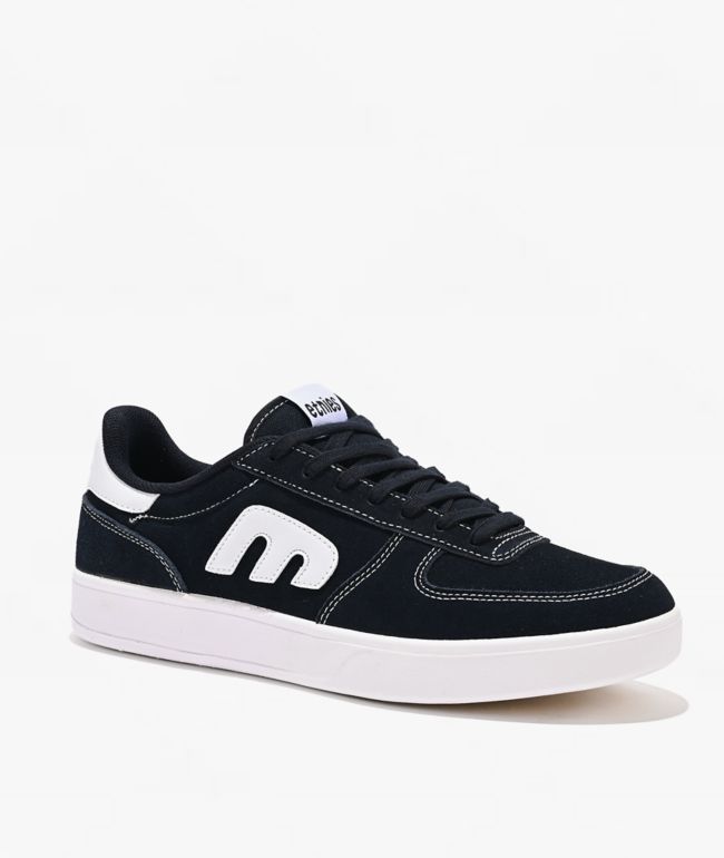 etnies x FOS Emerson Navy & White Skate Shoes - etnies