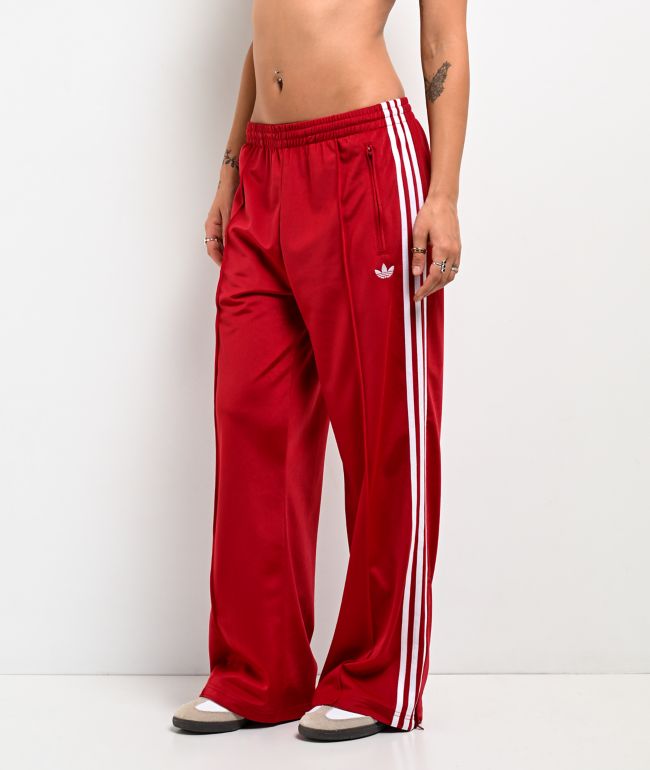 adidas Originals Adicolor Classics Firebird Red Loose Fit Track Pants - adidas