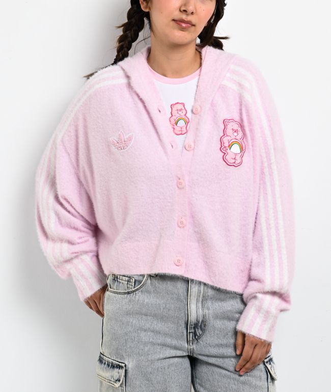 adidas x Care Bears Pink Hooded Cardigan - adidas