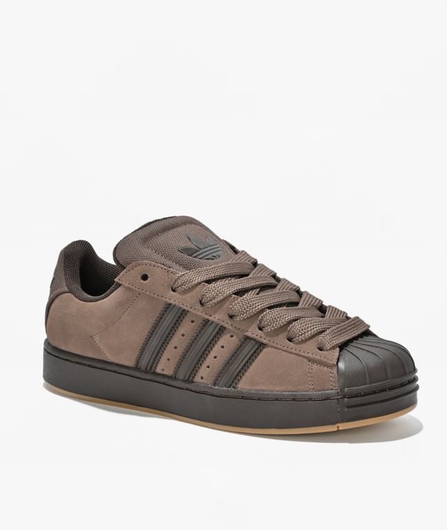 adidas Superstar ST Brown & Black Shoes - adidas
