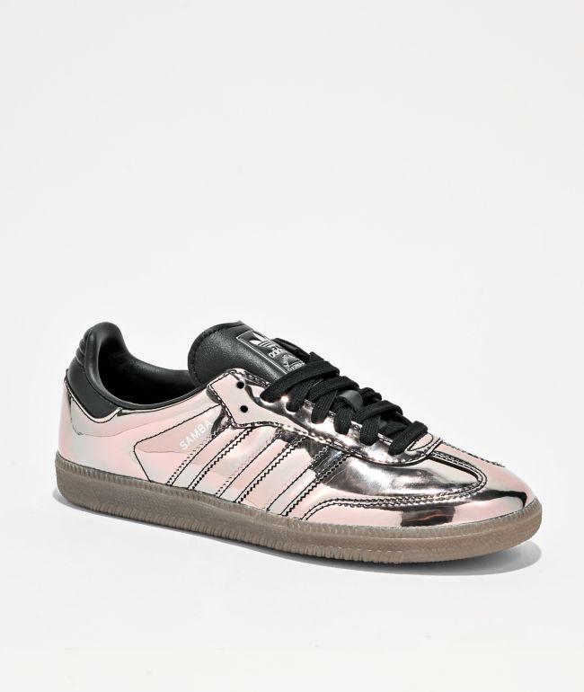 adidas Samba OG Silver & Gum Shoes - adidas