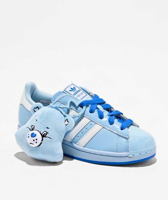 adidas x Care Bears Superstar II Blue & White Shoes - adidas