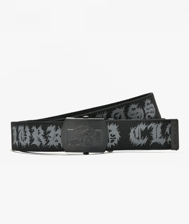 Lurking Class by Sketchy Tank War Machine Black Web Belt - Lurking Class by Sketchy Tank