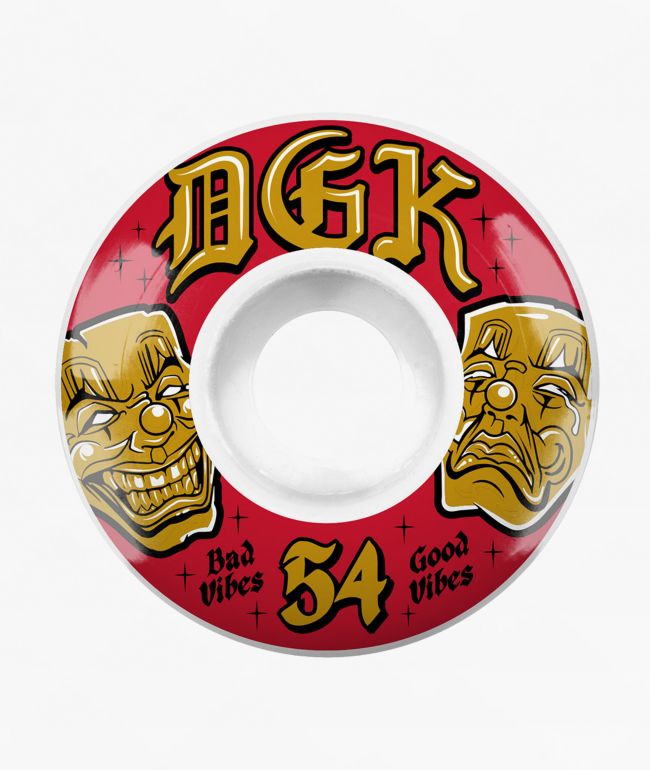 DGK Vibes 54mm 101a Skateboard Wheels - DGK
