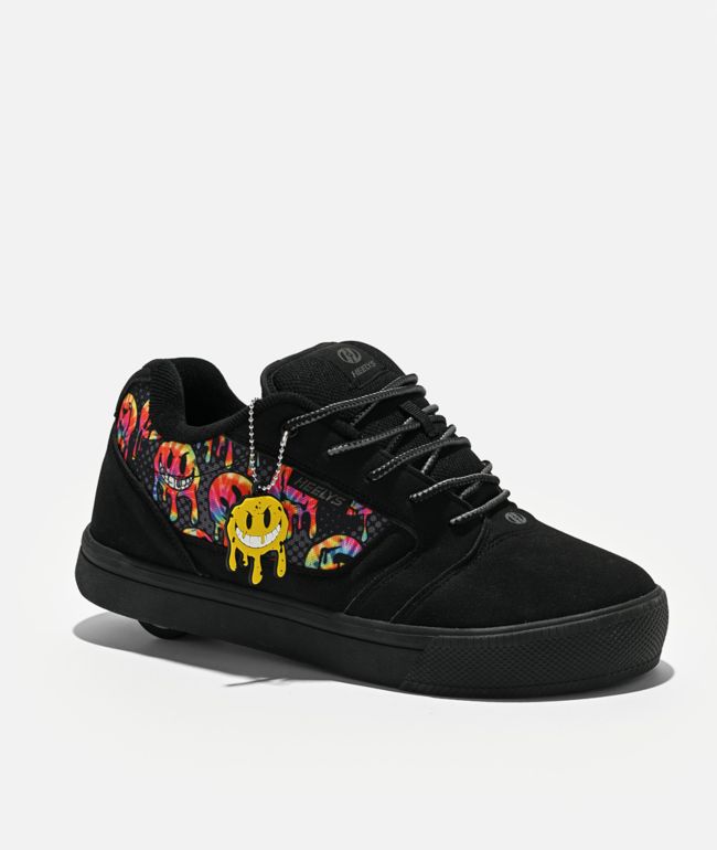 Heelys Pro 25 Drippy Face Black Shoes - Heelys