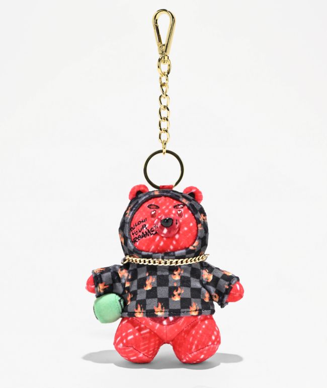 Sprayground Diablo Scribble Bear Bag Charm - Sprayground
