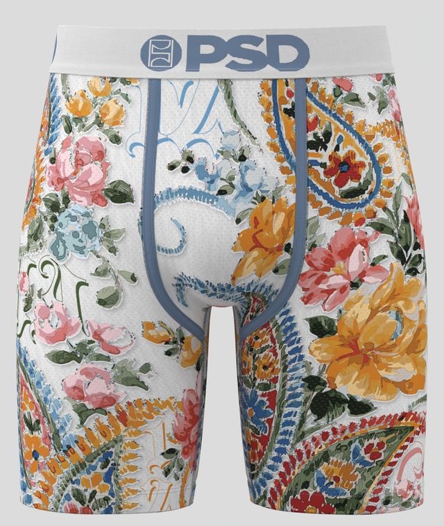 PSD x Ja Morant Stitched White Boxers - PSD Underwear