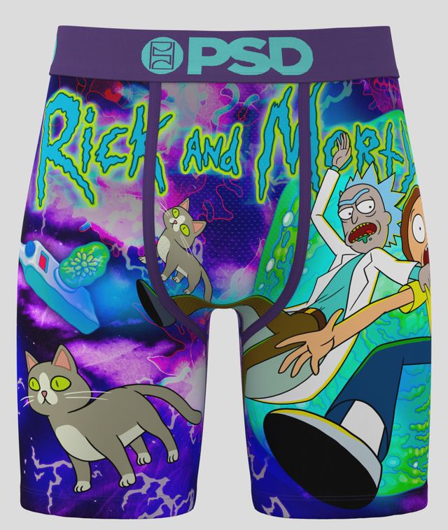 PSD x Rick & Morty Purple Days Boxer Briefs - PSD Underwear