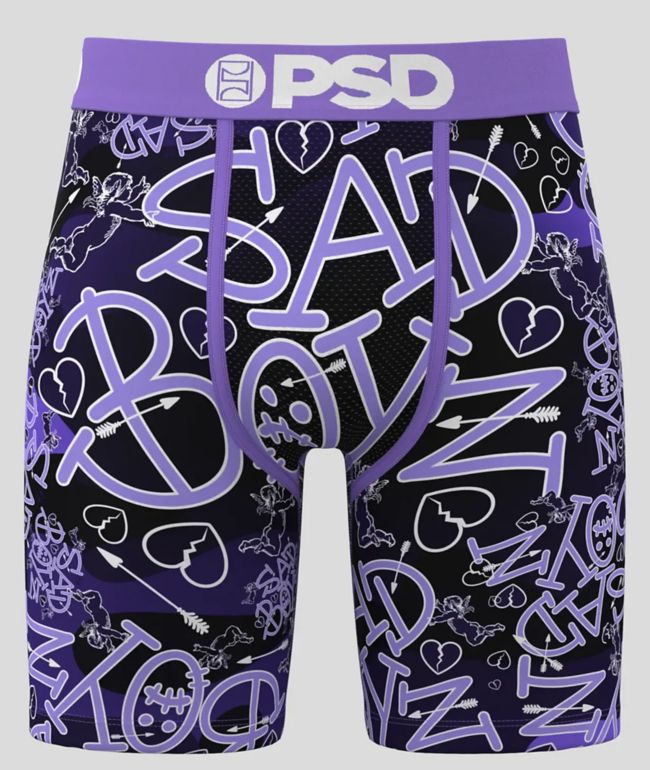 PSD x $AD BOYZ by Junior H Purple Heart Boxer Briefs - PSD Underwear