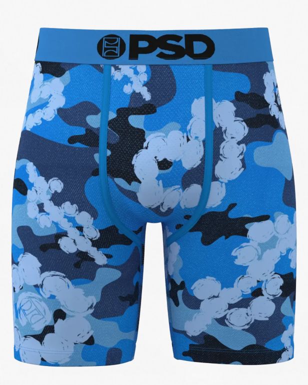 PSD Cloud Ops Blue Camo Boxer Briefs - PSD Underwear