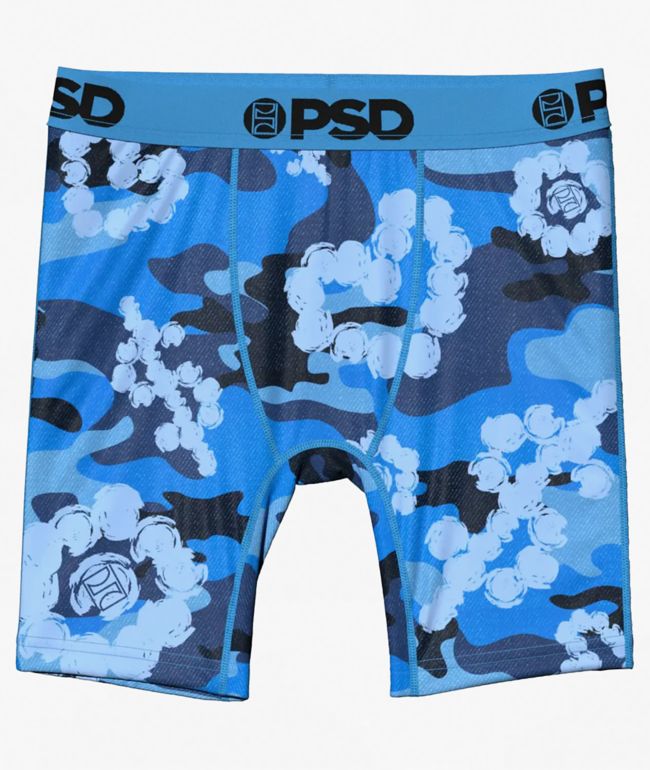 PSD Kids Cloud Ops Blue Boxer Briefs - PSD Underwear