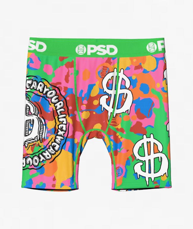 PSD Kids Dollar Drip Boxer Briefs - PSD Underwear