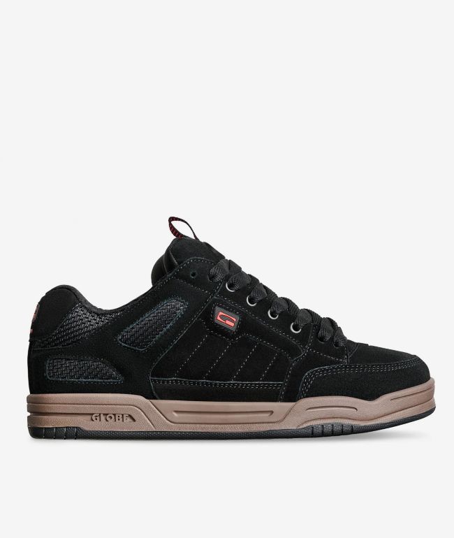 Globe Mullen Tilt Prime Black & Gum Skate Shoes - Globe