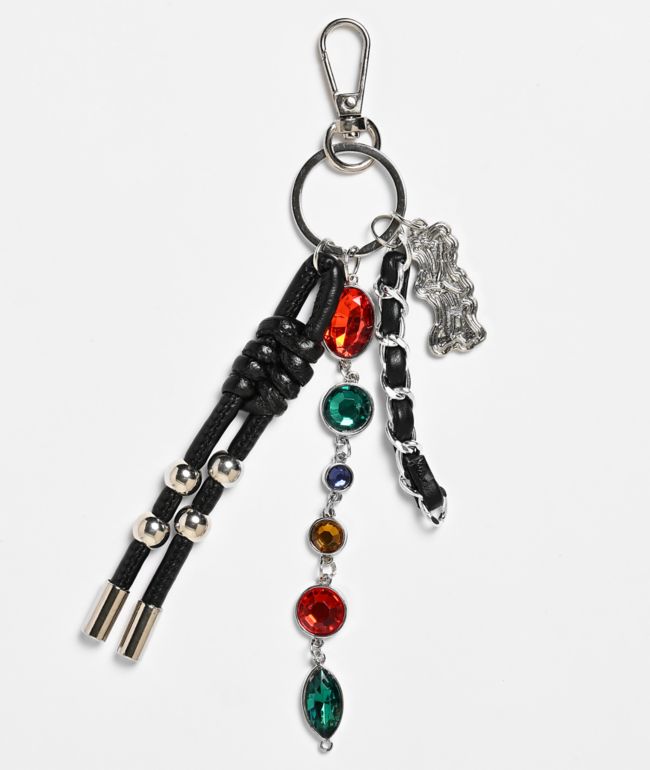 Ninth Hall Rhinestone Chain Bag Charm - Ninth Hall