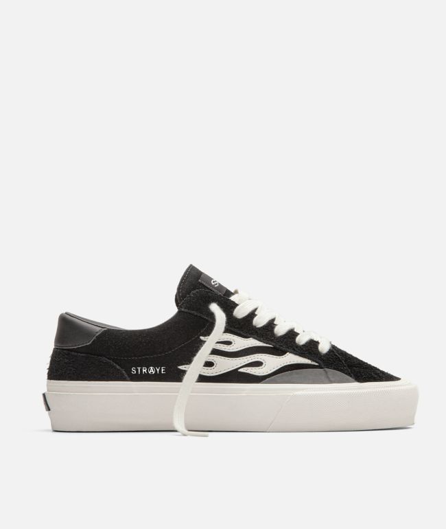 Straye Logan OG Black Flame Skate Shoes - Straye